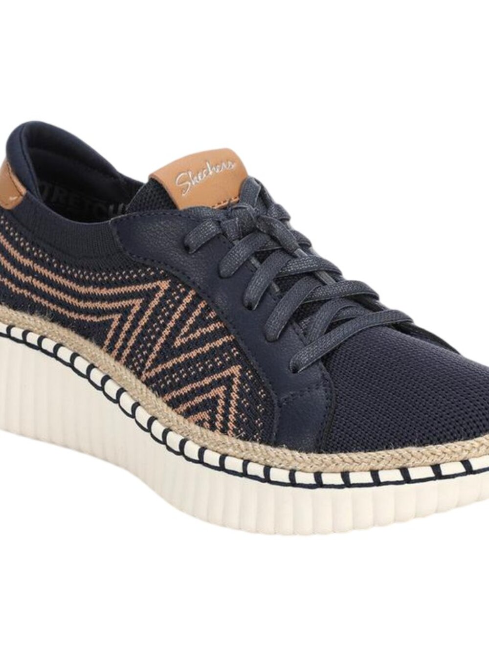 Skechers Wilshire Blvd Women’s Size 8 Platform Sneakers Air Cooled Memory Foam